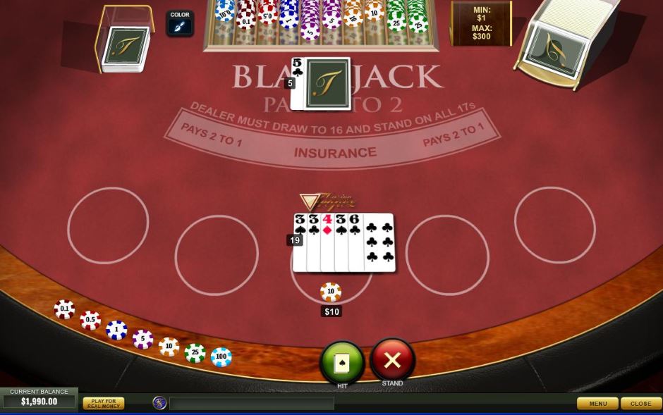 Casino Spiele - Blackjack