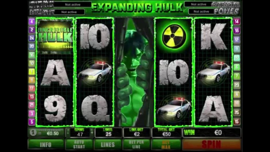 The Incredible Hulk von Playtech