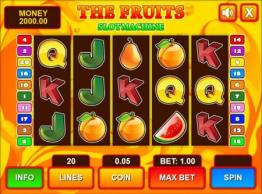 slot machine fruits