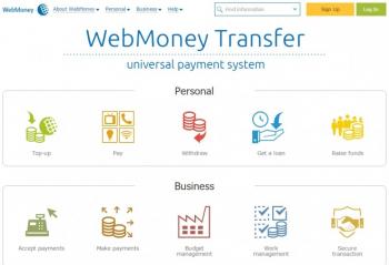 WebMoney Transaktionen