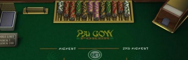 Pai Gow Poker Online spielen