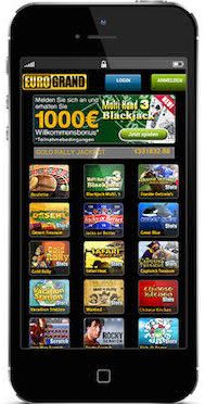 Eurogrand Mobile Casino