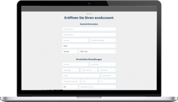 ecoPayz Registrierung